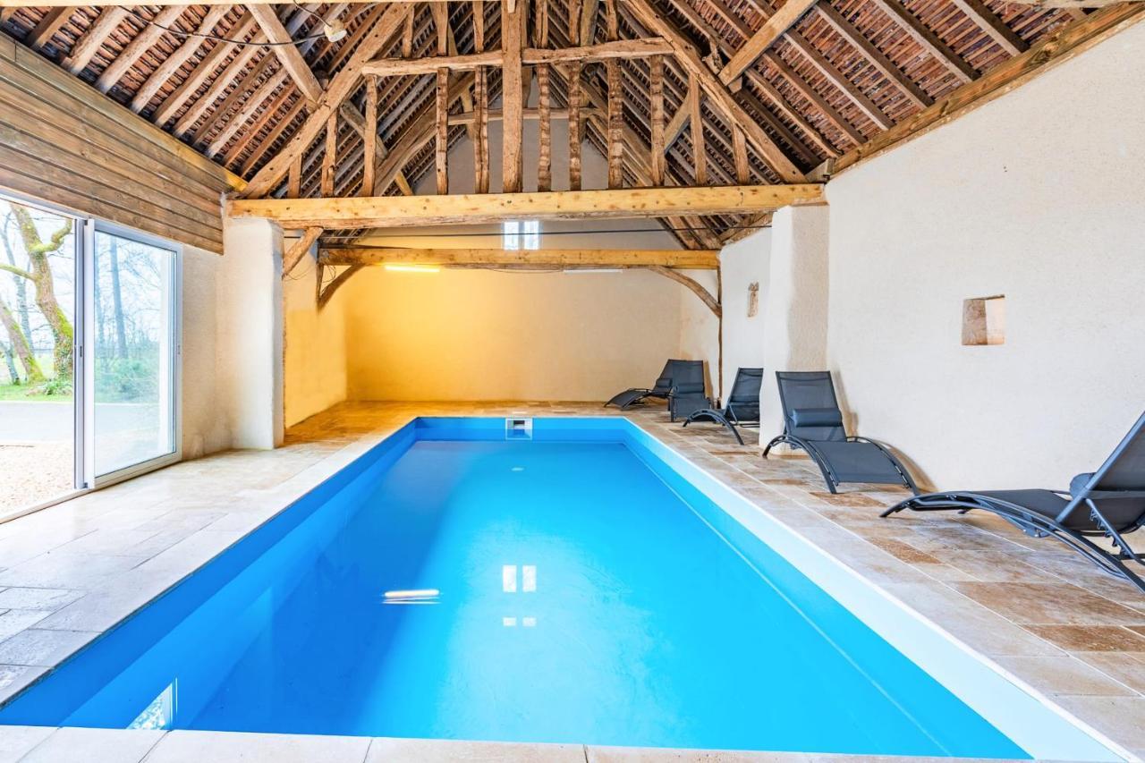 Crazy Villa Champs Corons 61 - Interior Heated Pool - 2H From Paris - 30P Les Menus 외부 사진