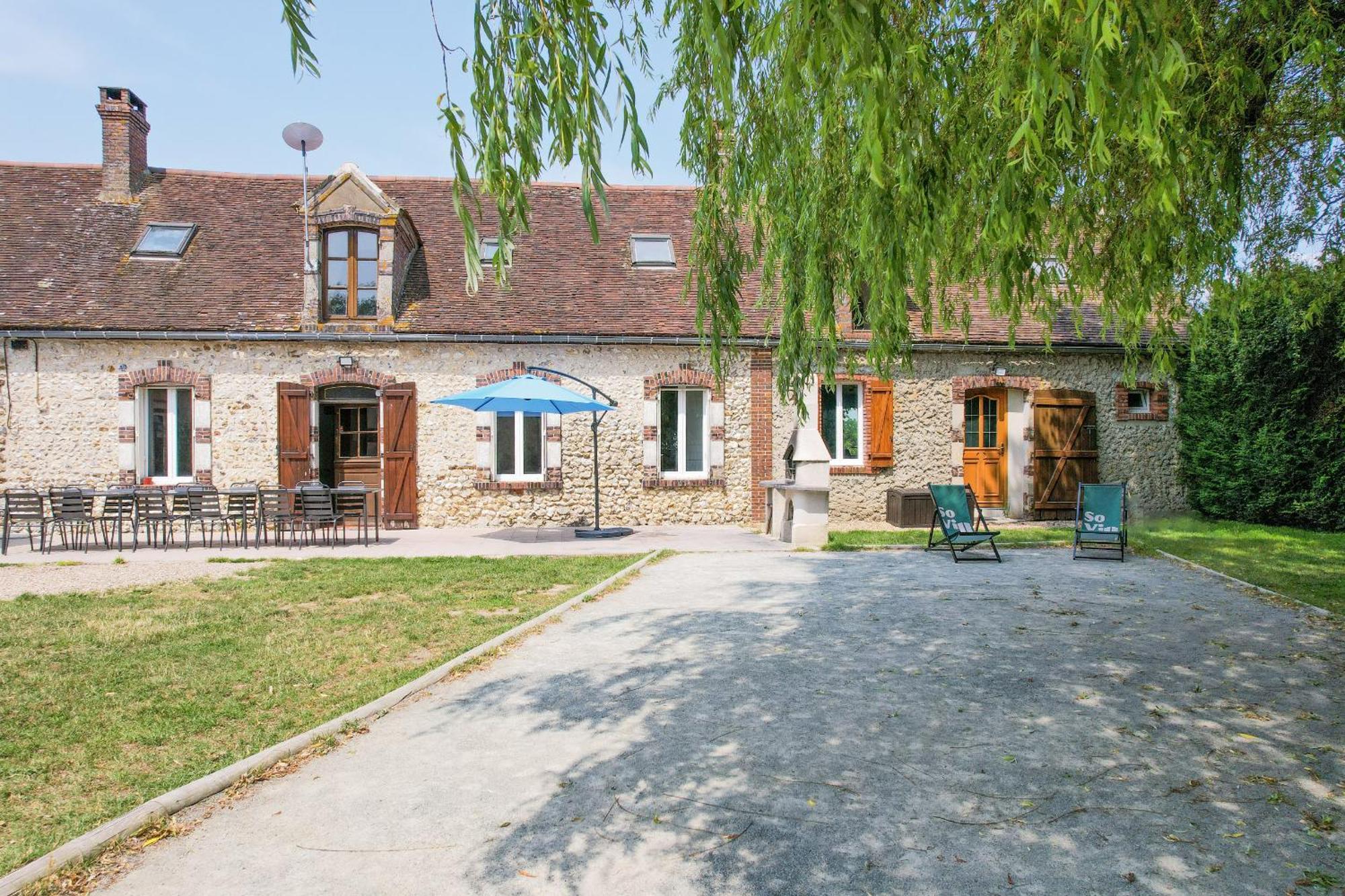 Crazy Villa Champs Corons 61 - Interior Heated Pool - 2H From Paris - 30P Les Menus 외부 사진