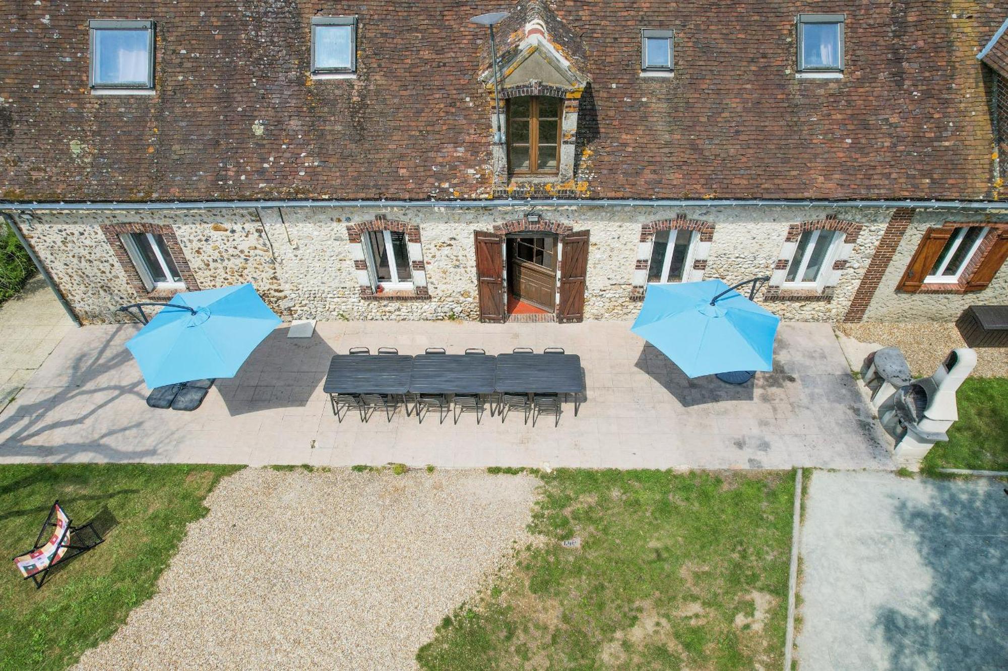 Crazy Villa Champs Corons 61 - Interior Heated Pool - 2H From Paris - 30P Les Menus 외부 사진
