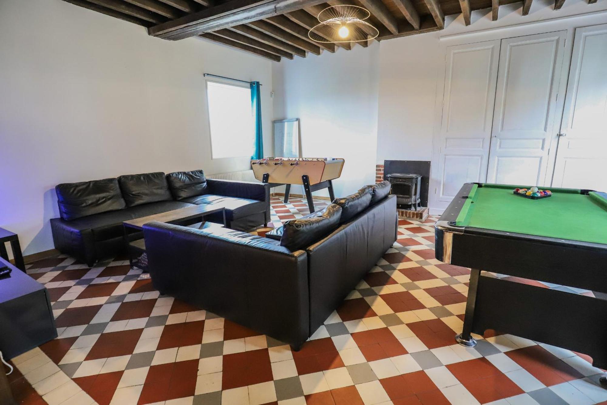Crazy Villa Champs Corons 61 - Interior Heated Pool - 2H From Paris - 30P Les Menus 외부 사진