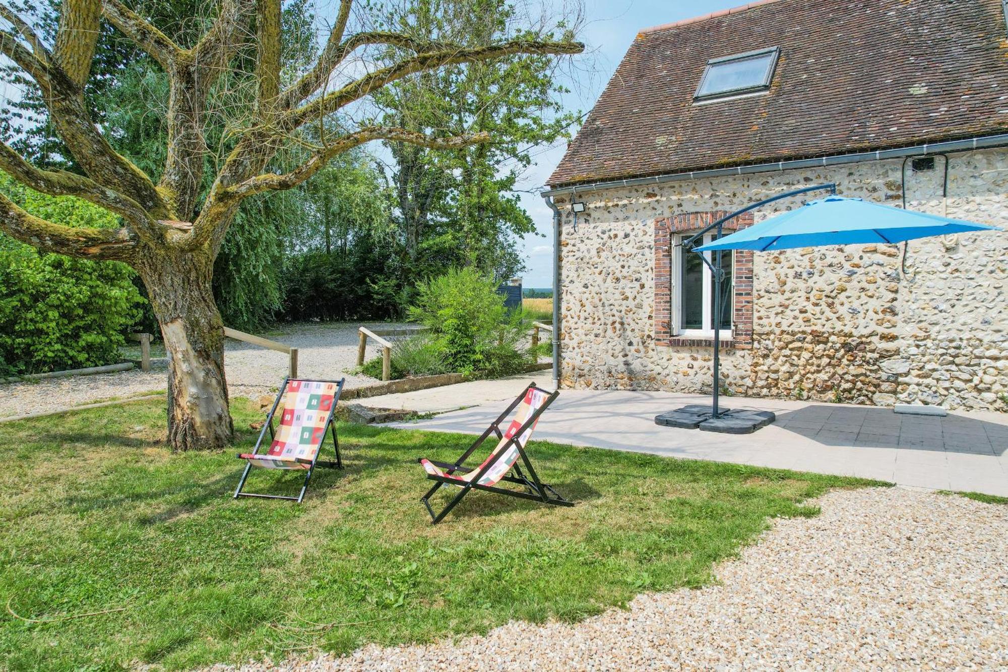Crazy Villa Champs Corons 61 - Interior Heated Pool - 2H From Paris - 30P Les Menus 외부 사진