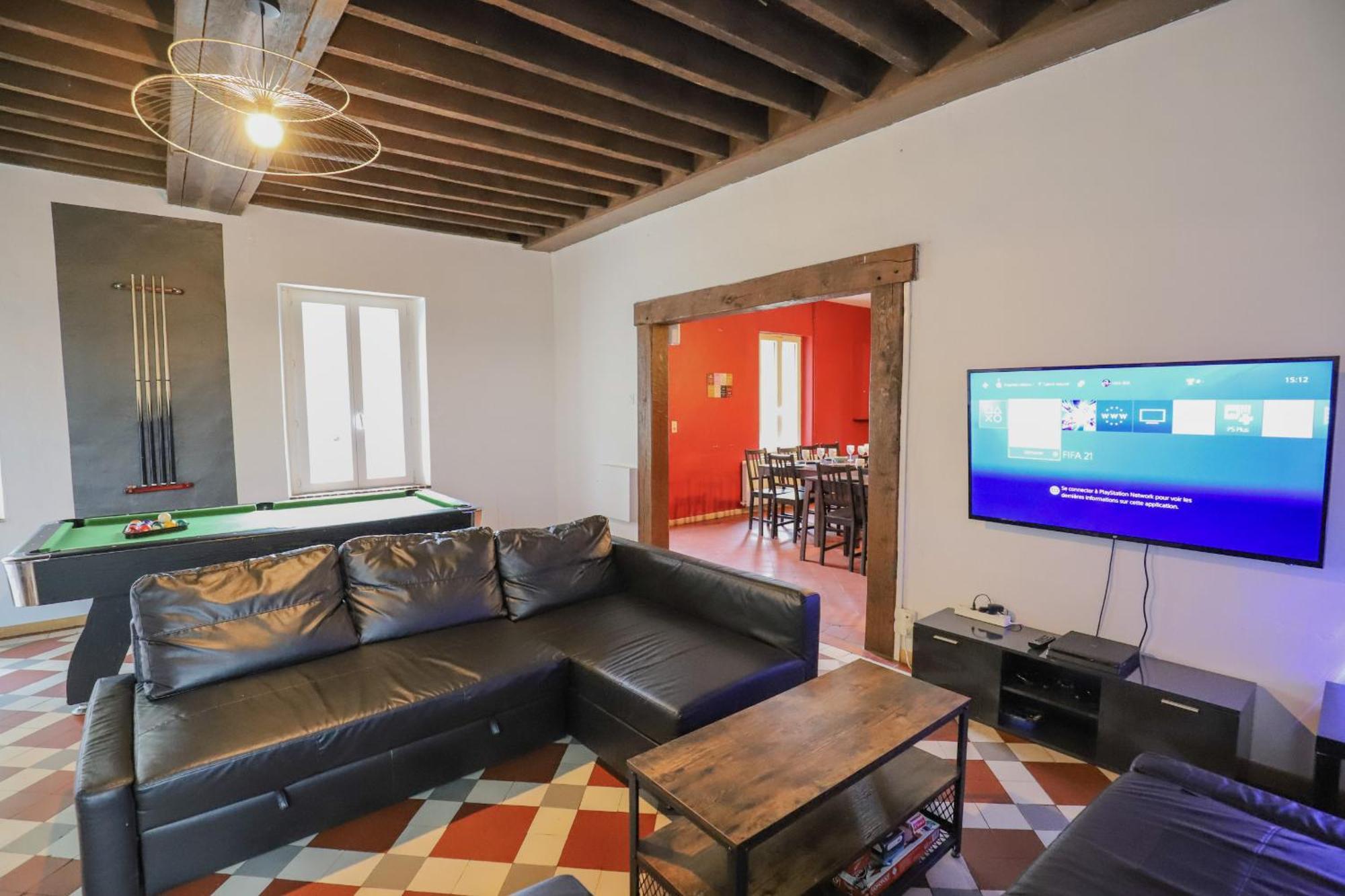 Crazy Villa Champs Corons 61 - Interior Heated Pool - 2H From Paris - 30P Les Menus 외부 사진
